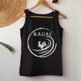 Kauai Hawaii Chicken Rooster Surf Wave Coffee Garden Island Women Tank Top Personalized Gifts Kauai Hawaii Chicken Rooster Surf Wave Coffee Garden Island Women Tank Top Personalized Gifts