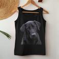 Love Is Labrador Retriever シャツ ブラック ラボ Mom Dad Dog Lover レディースタンクトップ 面白い贈り物