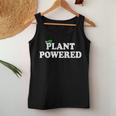 Plant Powered プラントパワー ヴィーガニズム ヴィーガン ベジタリアン レディースタンクトップ 面白い贈り物