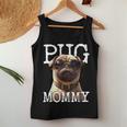 Pug Mommyパグ・マミー パグ・マム 犬のママ 母の日 パグ・ママ レディースタンクトップ 面白い贈り物