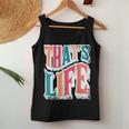 That Is Life Retro Groovyintage レディースタンクトップ 面白い贈り物