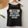 Historia Divertida Arte Para Hombres Es Historiadores Historia Profesores Camiseta sin mangas para mujer Regalos divertidos