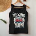 Uper Boxing Mom Guantes De Boxeo Y Boxeadores De Apoyo Cuello Camiseta sin mangas para mujer Regalos divertidos