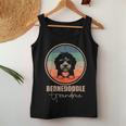 Vintage Bernedoodle Grandma Dog Owner Mom Women Tank Top Unique Gifts