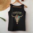 Vintage Stapleton Last Name Personalized Stapleton Flower Women Tank Top Unique Gifts