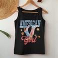 Western Cowgirl Boots American Girl 4Th Of July Girls Women Tank Top Unique Gifts