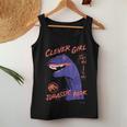 ジュラシック・ワールド Clever Girljurassic Park レディースタンクトップ 面白い贈り物