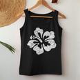 ハワイ ハイビスカス 花 ハワイアン レディースタンクトップ 面白い贈り物