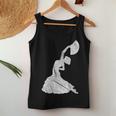 フラメンコ ダンサー ドレス スペイン エスパーニャ 女性用 男性用 フラメンコ レディースタンクトップ 面白い贈り物