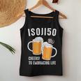 五十歳 五十路 ビール好き 酒好き 父 母 男性 女性 50歳お祝い Cheers To Embracing Life レディースタンクトップ 面白い贈り物
