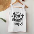 Christian The Lord Myong Mytrength レディースタンクトップ 面白い贈り物