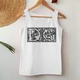 Dg Initials D G Nameurname Onomastics Onomatology レディースタンクトップ 面白い贈り物