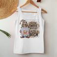 Gnome Coffee Lover I Pretend Coffee Help But I'mtill A レディースタンクトップ 面白い贈り物