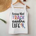 That Track Grandma Life Track And Field Grandma Women Tank Top Personalized Gifts
