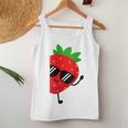 キッズストロベリーシャツ 男の子または女の子用 レディースタンクトップ 面白い贈り物