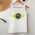 グリーン ブラジル国旗 サッカー ファン 男性 女性 男の子 女の子 キッズ レディースタンクトップ 面白い贈り物