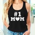 1 Mom Number One Mom Love Mama Mother Mother's Day Women Tank Top Gifts for Her