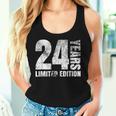 24歳 男性 ギフト 24歳 誕生日プレゼント 女性用 レディースタンクトップ 彼女への贈り物