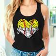 Baseball Softball Grandma Heart Softball Baseball Grandma Women Tank Top Gifts for Her