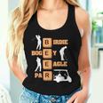 Birdie Bogey Eagle Par Beer ゴルフボール 面白いゴルファー レディースタンクトップ 彼女への贈り物