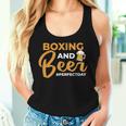 Boxing And Beer Perfectday ボクサー・ボクシング レディースタンクトップ 彼女への贈り物