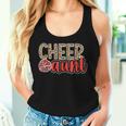 Cheer Aunt Leopard Aunt Of A Cheerleader Aunt Cheer Auntie Women Tank Top Gifts for Her Cheer Aunt Leopard Aunt Of A Cheerleader Aunt Cheer Auntie Women Tank Top Gifts for Her