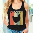 Chicken ニワトリ 動物 レディースタンクトップ 彼女への贈り物