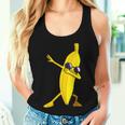 Dabbing バナナ ハワイアン トロピカル フルーツ好き 男性 女性 キッズ レディースタンクトップ 彼女への贈り物