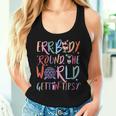 Errbody Round The World Gettin Tipsy Food And Wine Festival Women Tank Top Gifts for Her