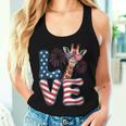 Giraffe Love 4Th Of July Usa Flag Giraffe Women Women Tank Top Gifts for Her Giraffe Love 4Th Of July Usa Flag Giraffe Women Women Tank Top Gifts for Her