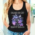 Goth Girl Black Is My Happy Color Gothic Unicorn Emo Girl Women Tank Top Gifts for Her