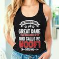 Great Dane Gentle Dog Woof Mom German Mastiff Mother's Day Women Tank Top Gifts for Her