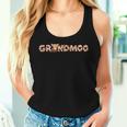 Highland Cow Grandma Mother's Day Grandmoo Mimi Cow Farm Women Tank Top Gifts for Her