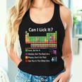 Can I Lick It Periodic Table Chart Science Teacher Cool Meme Women Tank Top Gifts for Her