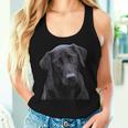 Love Is Labrador Retriever シャツ ブラック ラボ Mom Dad Dog Lover レディースタンクトップ 彼女への贈り物