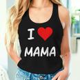 I Love Mama Children Love Heart ベビーチャイルドギフト お母さん レディースタンクトップ 彼女への贈り物