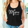 Mama Heart Est2022 Cute Pregnancy New Moms & Mothers-To-Be Women Tank Top Gifts for Her