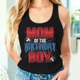 Mom Of The Birthday Boy Spider Web Birthday Party Matching Women Tank Top Gifts for Her