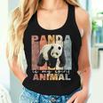 Panda Is Mypirit Animal かわいいパンダヴィンテージパンダ レディースタンクトップ 彼女への贈り物