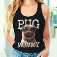 Pug Mommyパグ・マミー パグ・マム 犬のママ 母の日 パグ・ママ レディースタンクトップ 彼女への贈り物