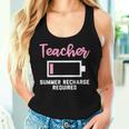 Teacherummer Recharge Required シャツ レディースタンクトップ 彼女への贈り物