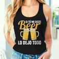 I Tu Me Dices Beer Lo Dejo Todo Cuello Camiseta sin mangas para mujer Regalos para ella