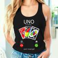 Uno Calls And I Must Be For Children レディースタンクトップ 彼女への贈り物