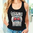 Uper Boxing Mom Guantes De Boxeo Y Boxeadores De Apoyo Cuello Camiseta sin mangas para mujer Regalos para ella