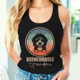 Vintage Bernedoodle Grandma Dog Owner Mom Women Tank Top Gifts for Her