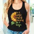 In A World Full Of Grandmas Be A Gaga Grandma Quote Women Tank Top Gifts for Her