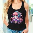 かわいい ちびアニメ 女の子 アニメ グッズ かわいい 日本の漫画ファン レディースタンクトップ 彼女への贈り物