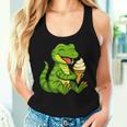 トカゲ アイスクリーム 動物園 動物好き カワイイ 男の子 女の子 キッズ レディースタンクトップ 彼女への贈り物