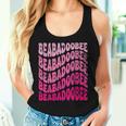 レトロ Beabadoobee 名前 パーソナライズ Beabadoobee レディースタンクトップ 彼女への贈り物