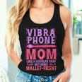 ヴィブラフォン マリンバibraphone Mom 長袖tシャツ レディースタンクトップ 彼女への贈り物